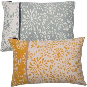 Kussenhoes van Flanel Bio Katoen Jade Floral 40 x 60 cm David Fussenegger