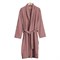 Badjas Dames en Heren Mini Dots Biologisch Katoen Blush Rose Yumeko