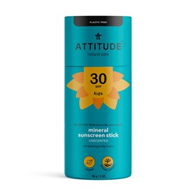 Zonnebrand Stick Baby & Kids SPF30 Kids Nano-vrij en Parfumvrij Attitude