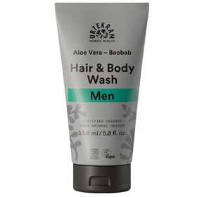 Hair & Body Wash Men Aloe Vera 150 ml Urtekram