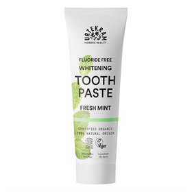 Natuurlijke Tandpasta zonder Fluoride met Xylitol Urtekram Fresh Mint Whitening