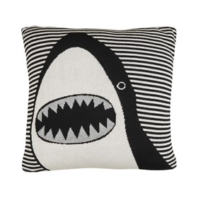 GOTS Kussenhoes van Biokatoen Shark 35 x 35 cm Tranquillo
