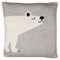 Duurzame Kussenhoes van Biologisch Katoen Polar Bear 35 x 35 cm Tranquillo