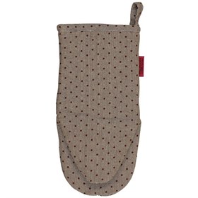 GOTS Ovenwant van Biokatoen  32 x 16 cm Dots Tranquillo