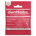 Tandpasta Tabletten Kind Aardbei met Stevia 125 stuks Fluoride Denttabs