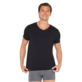 Heren T-shirt V-Hals XL Bamboe Boody