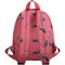 Schooltas Hemlock S roze met Dieren van rPETflessen 29 x 22 x 10 cm YLX