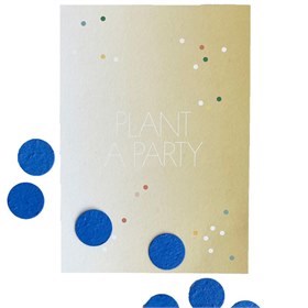 Image of Kaart met Biologisch Afbreekbare Confetti met Bloemzaadjes - Hip Hip Hooray