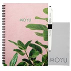 Notitieboek Hardcover Uitwisbaar en Herbruikbaar A5 Pink Planter Moyu