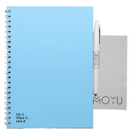 Notitieboek Hardcover Uitwisbaar en Herbruikbaar A5 Sky Blue