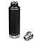 Classic Insulated Thermosfles met Pour Through Dop 740 ml Zwart Klean Kanteen