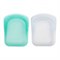 Stasher Bag Pocket zonder Plastic 118 ml Set van 2 Clear-Aqua Stasher