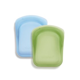 Image of Stasher Bag Pocket zonder Plastic 118 ml Set van 2 - Blue-Green