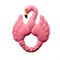 Natruba Bijtring van Natuurrubber Natruba Flamingo