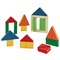 Blokken van Duurzaam Rubberhout Fraction Blocks 20 stuks Plantoys