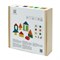 Vormen van Rubberhout Fraction Blocks 20 stuks Plantoys