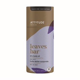 Dierproefvrije Biologische Leaves Bar Droge Body Olie 85 ml Attitude