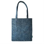 Duurzame Schoudertas Vilt van Gerecyclede Jeans 39 x 36 cm SuperWaste