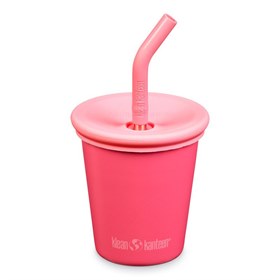 BEABA 2-in-1 drinkbeker van roestvrij staal met rietje voor kinderen