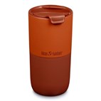 Tumbler Flip Lid Thermos Gerecycled RVS 473 ml Rood mat Klean Kanteen Autumn Glaze