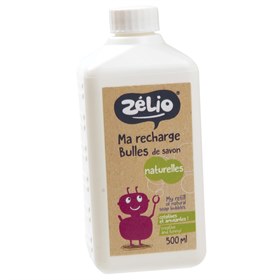 Image of Biologische Bellenblaas Zeep Navulling 500 ml