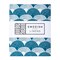 GOTS en OPEKO-tex gecertificeerd perkal biokatoen beddengoed Morrocan Blue Swedish Linens blauw