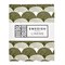 Hoeslaken Biokatoen Percal Rainbows Olive Green Swedish Linens