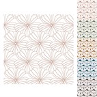 Hoeslaken Biokatoen Percal Flowers 90x200 Swedish Linens