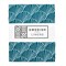 Bio cotton fitted sheet single bed 90x200 Morrocan Blue Swedish Linens