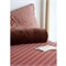 Hoeslaken Biokatoen Percal Seashells Burgundy Swedish Linens