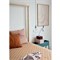 Hoeslaken Biokatoen Percal Seashells Cinnamon Brown Swedish Linens