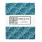 Hoeslaken Biokatoen Percal Seashells Morrocan Blue Swedish Linens