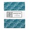 Hoeslaken Biokatoen Percal Seashells Morrocan Blue Swedish Linens