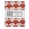 Hoeslaken Biokatoen Percal Rainbows Tweepersoons Burgundy Swedish Linens