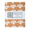 Hoeslaken Biokatoen Percal Rainbows Tweepersoons Cinnamon Brown Swedish Linens