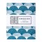 Hoeslaken Biokatoen Percal Rainbows Tweepersoons Morrocan Blue Swedish Linens