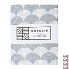 Hoeslaken Biokatoen Percal Rainbows Tweepersoons Swedish Linens