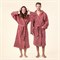 Badjas Dames en Heren Badstof Biokatoen met Capuchon Living Crafts