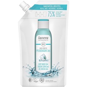 Vegan Basis Sensitiv Navulling 2 in 1 Body Wash  500 ml Lavera