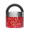 Food Jar Thermos Lekdicht met Handvat 850 ml Flowers Red Qwetch