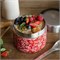 Food Jar Thermos Lekdicht met Handvat 850 ml Flowers Red Qwetch