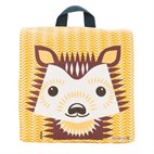 Kinderrugzak Biokatoen met Dieren 23x23x7,5 cm Hedgehog Coq en Pate