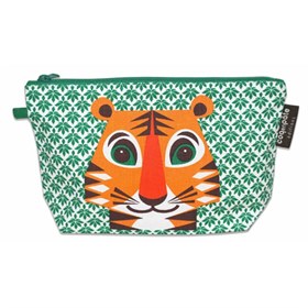 Etui Biokatoen met Dieren 13x22x6 cm Tiger Coq en Pate