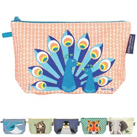 Etui Biokatoen met Dieren 13x22x6 cm Coq en Pate