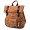 Rugzak Original 2.0 met Dieren van rPET met Vakken 30x29x10 cm Oranje Reptielen YLX