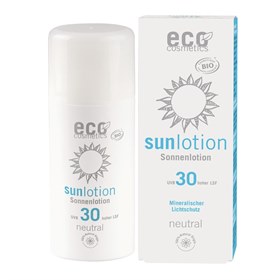 Zonnebrand Lotion Neutral Parfumvrij 100 ml Factor 30 Eco Cosmetics