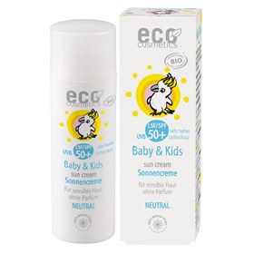 Kids Zonnebrandcreme Neutral Parfumvrij 50 ml Eco Cosmetics