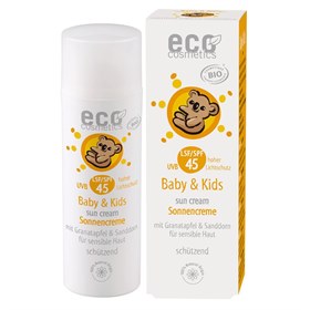 Kids Zonnebrandcreme 50 ml Factor 45 Eco Cosmetics