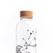 Glazen Waterfles met Print 700 ml Release Yourself Carry bottles