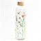 Drinkfles Glas met Print 700 ml Let the Bees Be Carry bottles